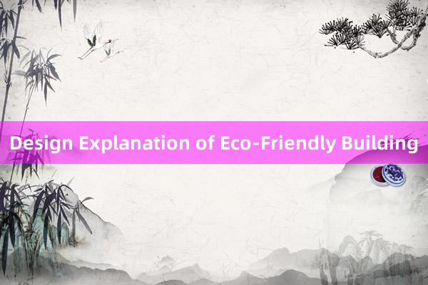 Design Explanation of Eco-Friendly Building